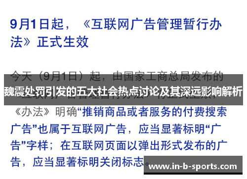 魏震处罚引发的五大社会热点讨论及其深远影响解析